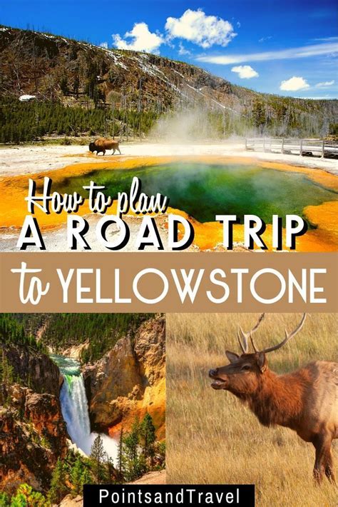 plan a vacation to yellowstone national park